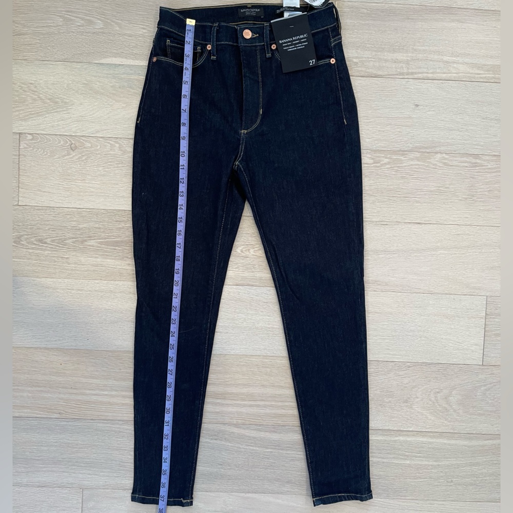 NWT Banana Republic High Rise skinny ankle jeans in size 27 - Picture 4 of 6